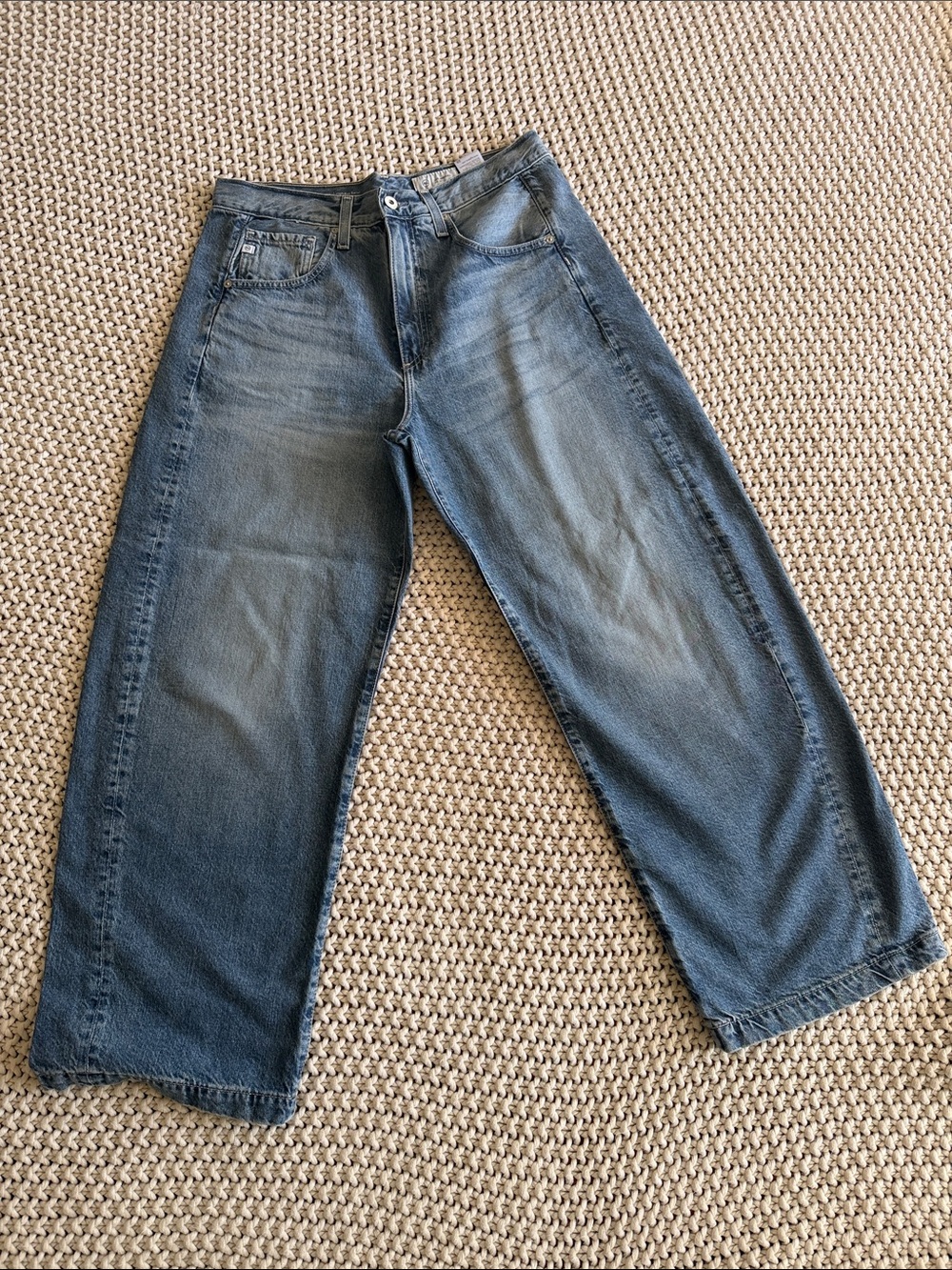 AG Hattie High Rise Barrel Jeans